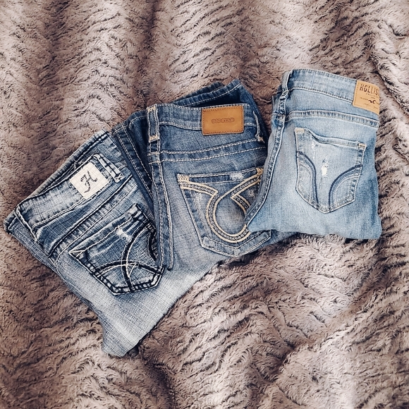 Denim - 3 pairs of jeans for $30 or $12  per pair